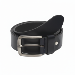 เข็มขัดแต่งตัวสำหรับผู้ชายปรับขนาดได้ปรับขนาดได้ความกว้าง3.5ซม. เข็มขัดหนังแท้วัสดุหนังวัวแท้สำหรับผู้ชายผู้หญิง - Product Image 1