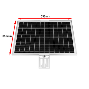 Sistema di Energia Solare Monocristallino da 40W con Batteria Reale da 10AH, Sicuro e Conveniente, DC12V per Sistemi CCTV - Product Image 4