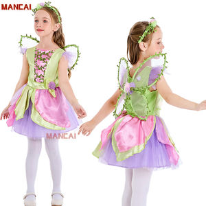 Disfraz de Princesa <span class=keywords><strong>Campanita</strong></span> para Niña, Disfraz de Hada para Fiesta de Cumpleaños, Halloween, Cosplay, Disfraz de <span class=keywords><strong>Campanita</strong></span> con Alas de Mariposa - Product Image 1