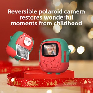 Reversible Kids Polaroid <b>Camera</b> with Instant <b>Printing</b> 2-3 Inch Screen Christmas Gift for 3-6 Year Olds - Product Image 1