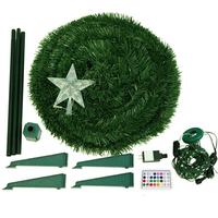 Tira de luz LED KING YI vacaciones navideñas neón LED punto de luz LED lámpara bombilla Control inteligente color luces de Navidad