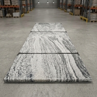 Approvisionnement direct Langtaosha – Grande dalle de granit moderne de haute qualité, motif ondulé, surface brossée, écologique, origine Shandong, TY Villa