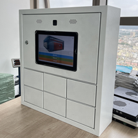 Armoire à clés de voiture intelligente 24 heures sur 24 avec serrure électronique Casiers de rangement intelligents pour magasin de lavage de voiture ou magasin 4S