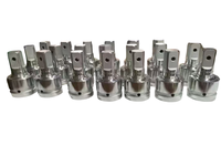 Tiges de moteur en acier inoxydable 304/316 usinées CNC sur mesure pour équipements industriels, usinage par électroérosion à fil et brochage pour services d'usinage