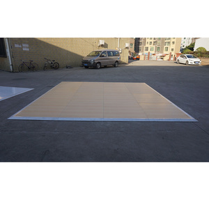 Suelo modular portátil para eventos, de madera brillante, fácil de instalar, para baile. - Product Image 2