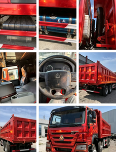 Camion benne d'occasion SINOTRUK HOWO 8x4 371HP Euro 2, 16 tonnes, pour <span class=keywords><strong>transport</strong></span> <span class=keywords><strong>de</strong></span> charges lourdes générales - Product Image 6