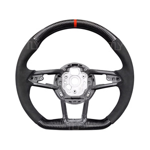  Volante de Fibra de Carbono para Modelos <span class=keywords><strong>Audi</strong></span> R8, Q5 <span class=keywords><strong>2019</strong></span>, RS6 C7, A5 2013, <span class=keywords><strong>A3</strong></span> 8Y 8V, A6 2017, TT 8N 2016 2015, S5 - Product Image 1