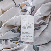 Fabricant chinois Wahed, ensemble de draps en coton imprimé 3D 200TC, bio, ajusté, pour toutes les saisons, literie, vente en gros d'usine, usage domestique