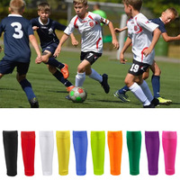 Chaussettes de mollet de haute qualité pour athlètes professionnels, sans pied, pour le football et le fitness, avec soutien et protection des jambes