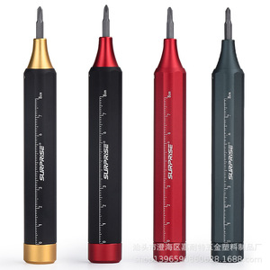 Surprise Pen <b>Screwdriver</b> 8cm Aluminum Handle With Scale For Phone Repair And Precision Work - Product Image 2