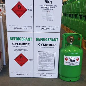 <span class=keywords><strong>Gaz</strong></span> réfrigérant de cylindre rechargeable de la CE de <span class=keywords><strong>R32</strong></span> 9kg pour des produits chimiques de systèmes de climatisation - Product Image 1
