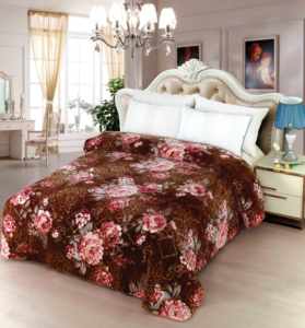 Factory Price New Design Wholesale 2 Ply Hot Sale Mink <strong>Flannel</strong> Fleece Blankets Custom King Size Raschel Blanket for Winter - Product Image 2