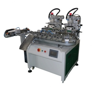Automatic Four-Station UV Screen Printer Robot New Condition Two-Color LED for High-Affinity Card Label Printers - Product Image 3