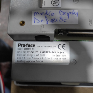 PLC LCD Défectueux Y <span class=keywords><strong>GP377</strong></span>-<span class=keywords><strong>SC41</strong></span>-<span class=keywords><strong>24V</strong></span> - PLC <span class=keywords><strong>GP377</strong></span> <span class=keywords><strong>SC41</strong></span> <span class=keywords><strong>24V</strong></span> - Product Image 5