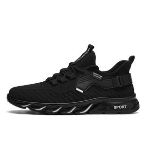 <strong>Affordable</strong> Black Casual <strong>Sneakers</strong> for Men Outdoor Walking Shoes <strong>Trendy</strong> Lightweight Comfortable Design - Product Image 3