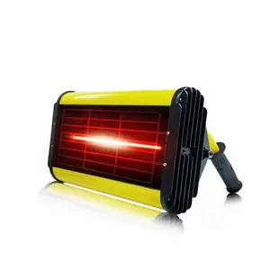 1100W infrared halogen cure heater / coating heating light