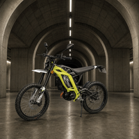 ZONSEN EX2 Moto électrique tout-terrain Enduro pour adultes 72V 4000W Moteur central 74V 32Ah Moto de course tout-terrain