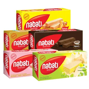 เวเฟอร์รสชีสหวานกึ่งนิ่ม ริชีส นำเข้าจากอินโดนีเซีย กล่องขนม 145 กรัม กระบวนการกลิ้งด้วยกลูโคส - Product Image 5