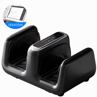 Masseur de jambes électrique MFS 566 avec airbag, compression vibrante, thérapie musicale, favorise la circulation sanguine, relaxation des pieds/du mollet