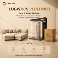 Sofá modular de 3 plazas Cloud en caja, espuma de alta resiliencia comprimida al vacío, sin herramientas, montaje rápido, venta al por mayor ODM