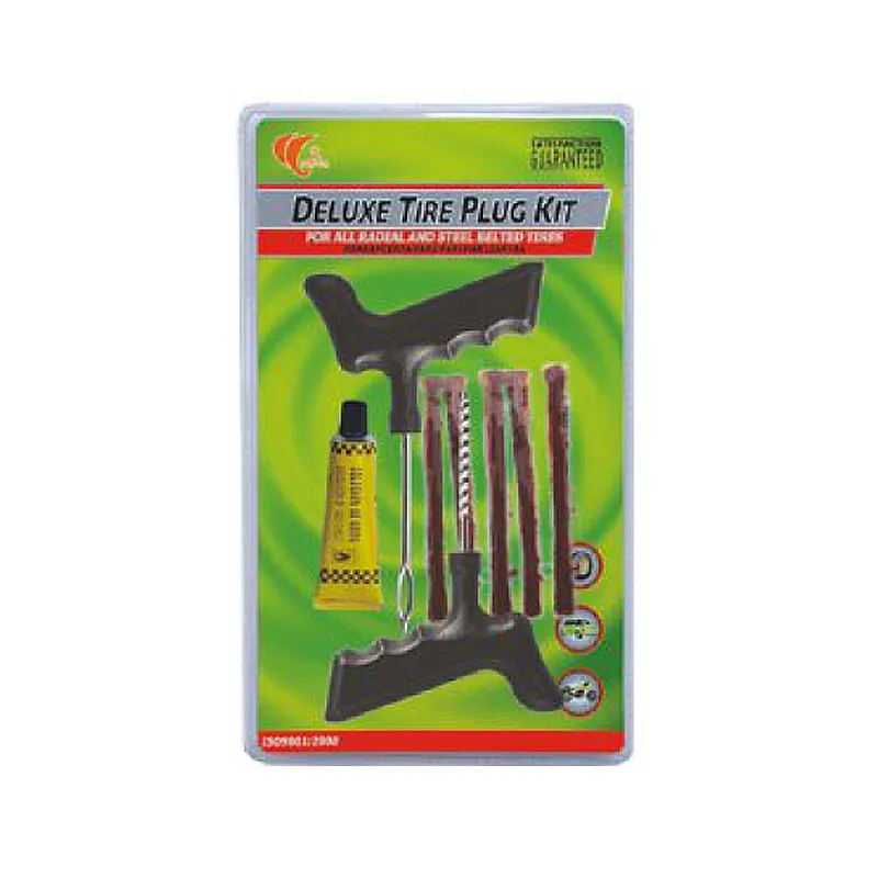 Kit de réparation d'urgence pour pneus de voiture, outils lourds, 8 pièces, Tubeless