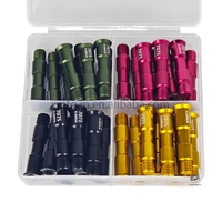 Kit d'axes légers en aluminium 7075 de 33-34-35-36 mm, vis à tête fraisée, boulons et accessoires pour cadre de patins à roulettes et roues