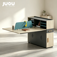 Meubles de bureau modernes, table portable pour ordinateur portable, cloison modulaire pour poste de travail, table d'extension pour 2, 4 ou 6 personnes