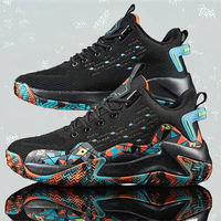 Chaussures de sport décontractées pour hommes de haute qualité, lacets, respirantes, en maille, chaussures de basket-ball, semelle intérieure en caoutchouc souple antidérapante, amorti pour la marche