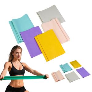Allenamento Fitness in lattice gratis <span class=keywords><strong>Theraband</strong></span> bicipiti esercizi di resistenza logo personalizzato fasce palestra <span class=keywords><strong>Theraband</strong></span> Pilates allenamento - Product Image 1