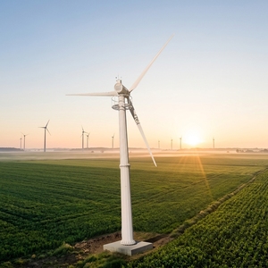 Générateurs éoliens commerciaux 200 kW à commande électrique, type horizontal, haute puissance de sortie 200 kW - Product Image 1