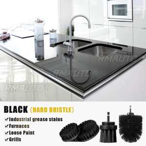 Kit de 4 cepillos de limpieza para taladro, cepillos eléctricos para taladro, kit de accesorios para limpieza de piscinas y coches - Product Image 4