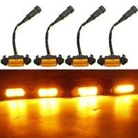Auto-Warnleuchten Nebelscheinwerfer LED DRL Dekorative Tuning-Leuchte IP68 Wasserdicht 6000K/6000lm für Offroad 2016-2018 Tacoma 12V 10W