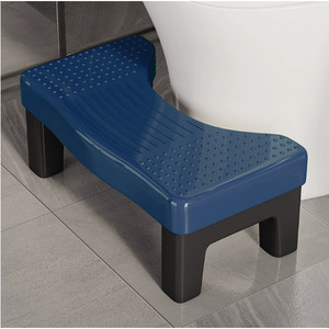 Tabouret de toilette en PP, à poser au sol, pour adultes et enfants, repose-pieds, tabouret de position accroupie, utilisation dans la salle de bain - Product Image 2