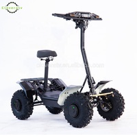 Vente en gros adulte Scooter électrique à 4 roues Quad Bike 4WD Moteur 60v 1500w Scooter ATV