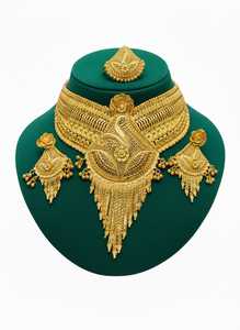 Collier sautoir plaqué or 24 carats, collier élégant et tendance offrant un détail de plaque élégant pour une mode inspirée du luxe - Product Image 2