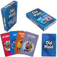 Cartes de jeu de société OEM de haute qualité, cartes de poker personnalisées imprimées avec vernis brillant