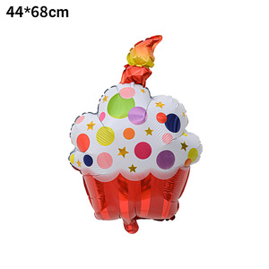 Grande scatola regalo di buon compleanno in alluminio <span class=keywords><strong>palloncino</strong></span> <span class=keywords><strong>orso</strong></span> torta palloncini di compleanno per decorazioni per feste - Product Image 3