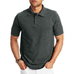 Camiseta de Hombre Antiarrugas, Tejida, 100% Algodón, Estampada, con Bolsillo, Manga Corta, Corte Holgado, Estilo Casual de Negocios, Moderna - Product Image 1