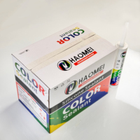 Scellant en silicone neutre de haute qualité et coloré, tube de 300 ml pour verre/fenêtre/porte - Utilisation en construction et emballage, OEM/ODM acceptés