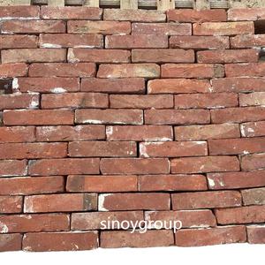 Vente flash Briques de terre rouge anciennes récupérées faites <span class=keywords><strong>à</strong></span> la main Blocs solides - Product Image 6
