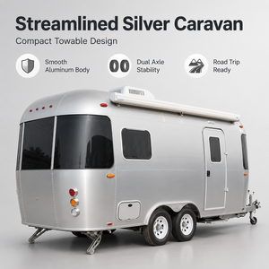 Autocaravanas, Caravanas, Remolques de Viaje Todoterreno, Plegables, Impermeables, Blancas, con Capacidad para 2-4 Personas, en Venta - Product Image 5