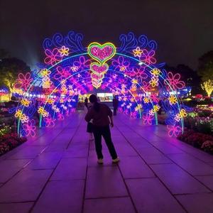 Lumière LED personnalisée en forme de grande roue 3D, motif en étoile, étanche IP65, qualité commerciale, sculpture pour <span class=keywords><strong>Noël</strong></span> et le Nouvel An, aménagement paysager - Product Image 5