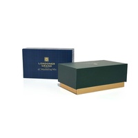 Coffret Cadeau de Chocolats Haut de Gamme, Boîte d'Emballage Personnalisée pour Bonbons avec Couvercle Rabattable, Emballage en Carton Gris de Qualité Alimentaire Fait sur Mesure