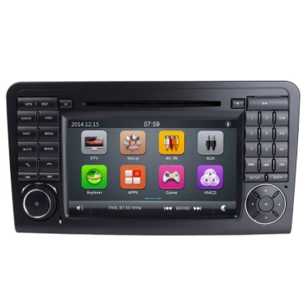 7" Android 10.0 Car Multimedia System Player for BENZ ML320 ML 350 W164 GL X164 GL320 Radio Gps Navigation 2+32GB