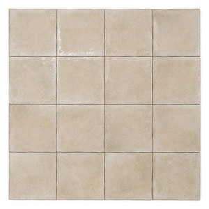 Piastrella Beige Volterra 20 x 20 cm Opaca con Dettagli Lucidi Bordi Irregolari - Product Image 2