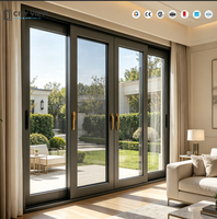 Ventanas Corredizas Horizontales de Aluminio Aisladas con Malla de Acero Inoxidable y Persiana Enrollable para Villas y Uso Residencial Moderno