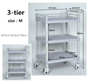 عربة تخدير طبي بعجلات مع درج أو أداة طبية - Product Image 4