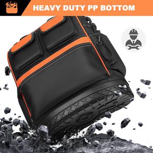<span class=keywords><strong>Sac</strong></span> à <span class=keywords><strong>dos</strong></span> pour électricien de haute qualité, robuste, avec plusieurs poches, fond rigide, personnalisable OEM & ODM, multifonctionnel - Product Image 3