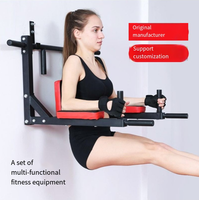 Barre de traction murale pour exercices de fitness horizontaux au plafond de salle de sport intérieure