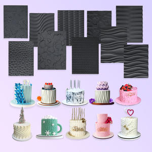 Moule à gâteau en silicone pour <span class=keywords><strong>d</strong></span>écoration de gâteau en fondant, avec motif en forme de cœur, pour la <span class=keywords><strong>d</strong></span>écoration de desserts à la mousse française - Product Image 2